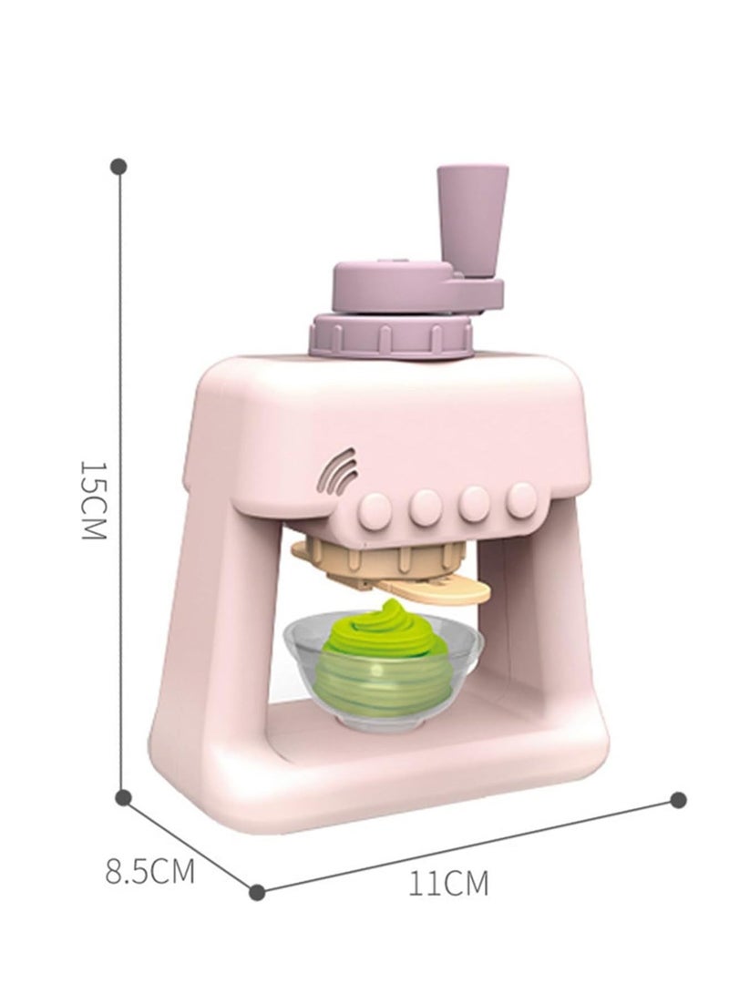 أرابايت آلة صنع الآيس كريم بنفسك مع مجموعة الوحل للأطفال، طين ملون غير سام وغير لاصق، طين بلاستيسين، هدايا حفلات لتخفيف التوتر وفكرة هدية رائعة. - Image 2